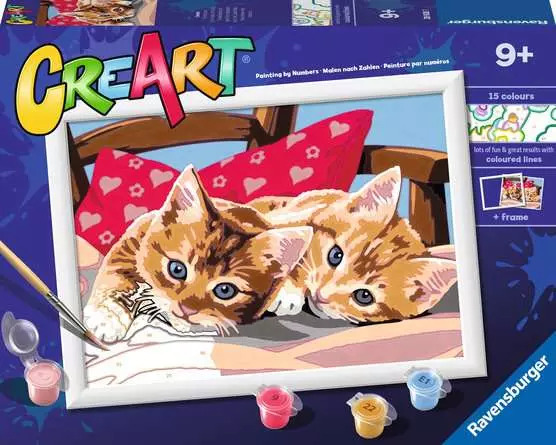 Ravensburger Creart - Two Cuddly Cats